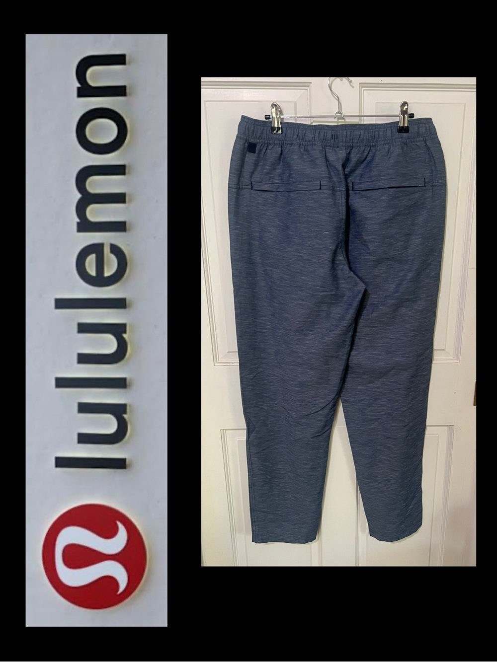 LULULEMON ( LULULINEN) PULL-ON PANT REGULAR CLUB BLUE